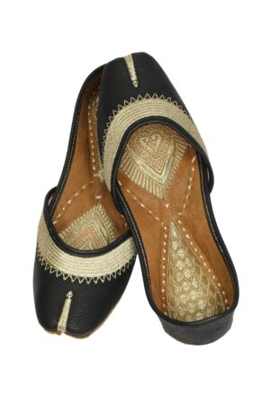 MARBLE LEATHER BLACK